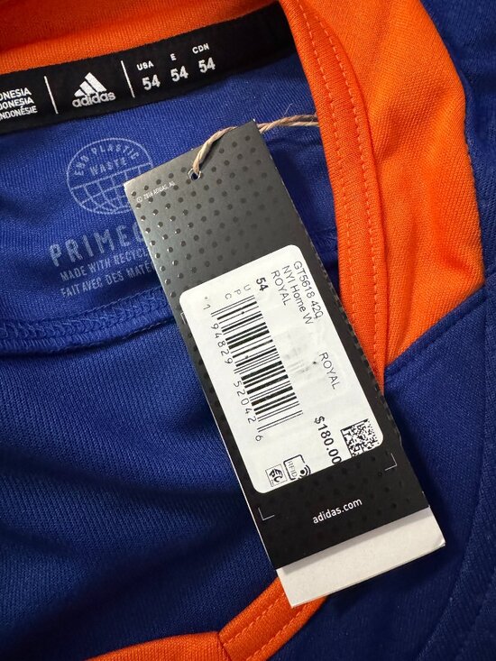 Adidas NHL New York Islanders Authentic Home Hockey Jersey GT5618 Mens $180 - Picture 11 of 11